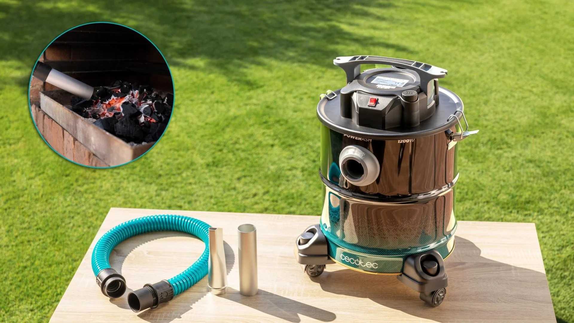 Aspirador de cenizas Cecotec Conga Ash 5000 Free 20 L 1200 W