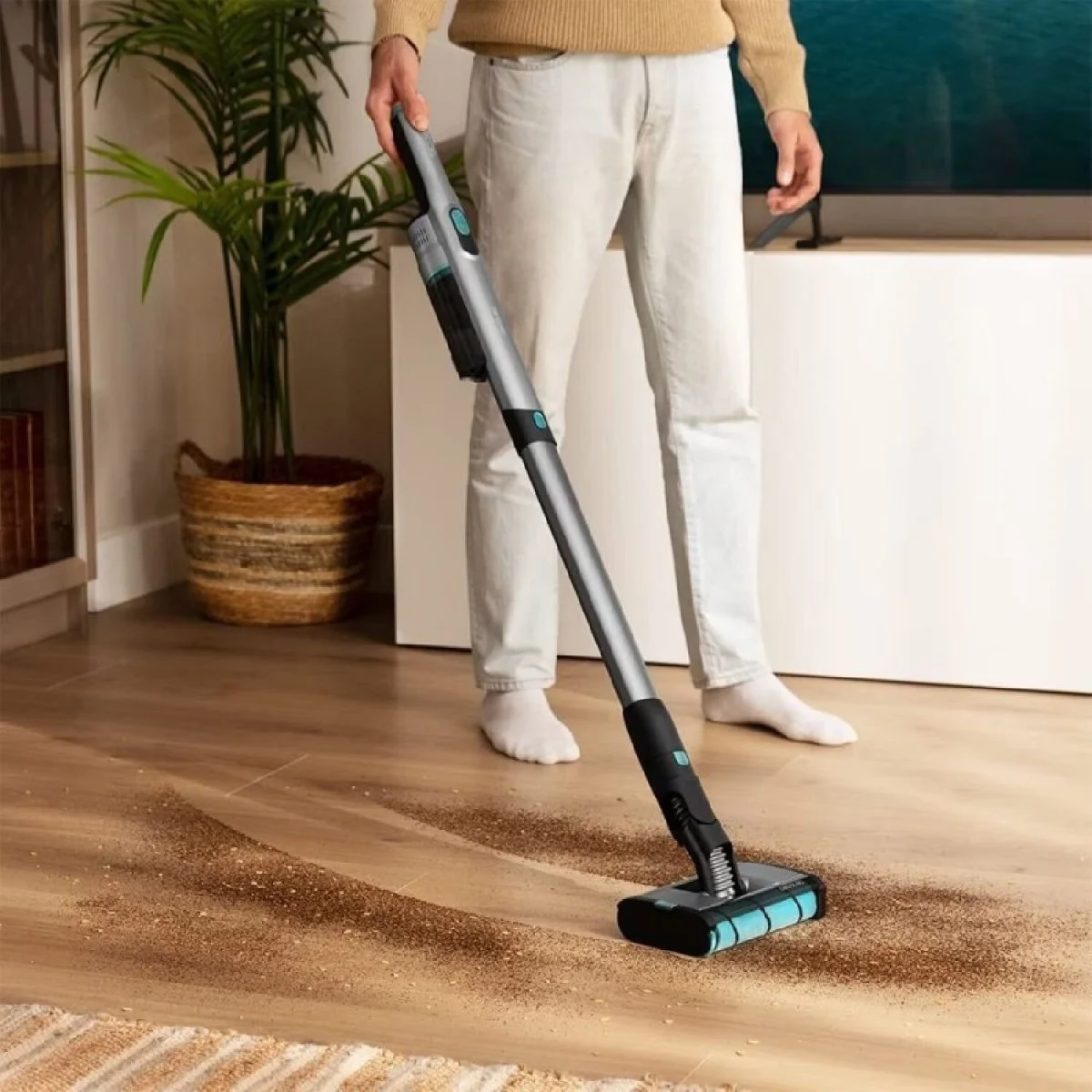 Aspirador escoba Cecotec Scoba 2100 Twice Sin Cable 210 W 40 min