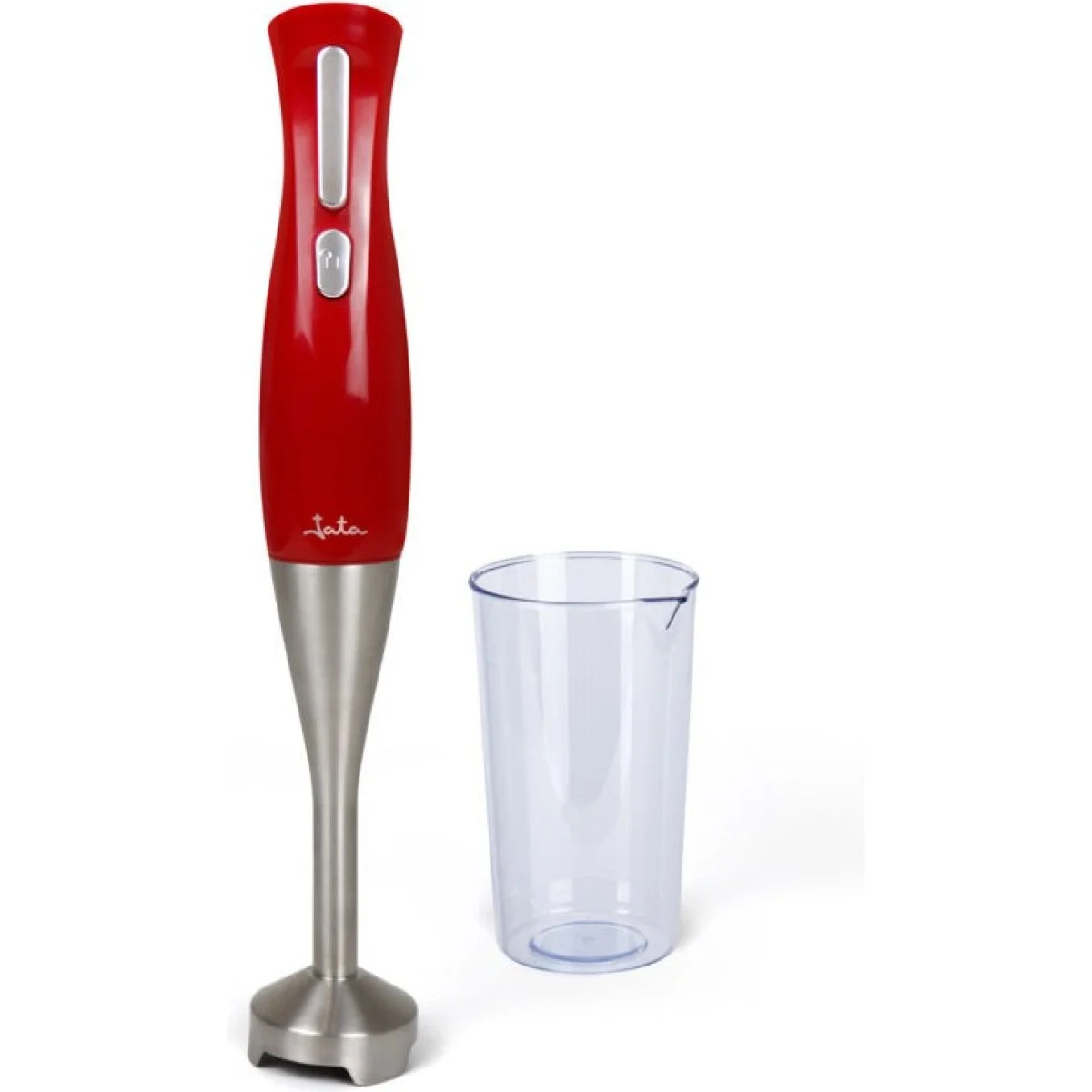 Batidora Varilla Jata 900 W Inox/Roja + Vaso