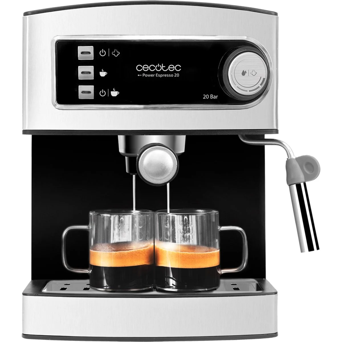 Cafetera Express Cecotec Power Espresso 20 Bares Inox