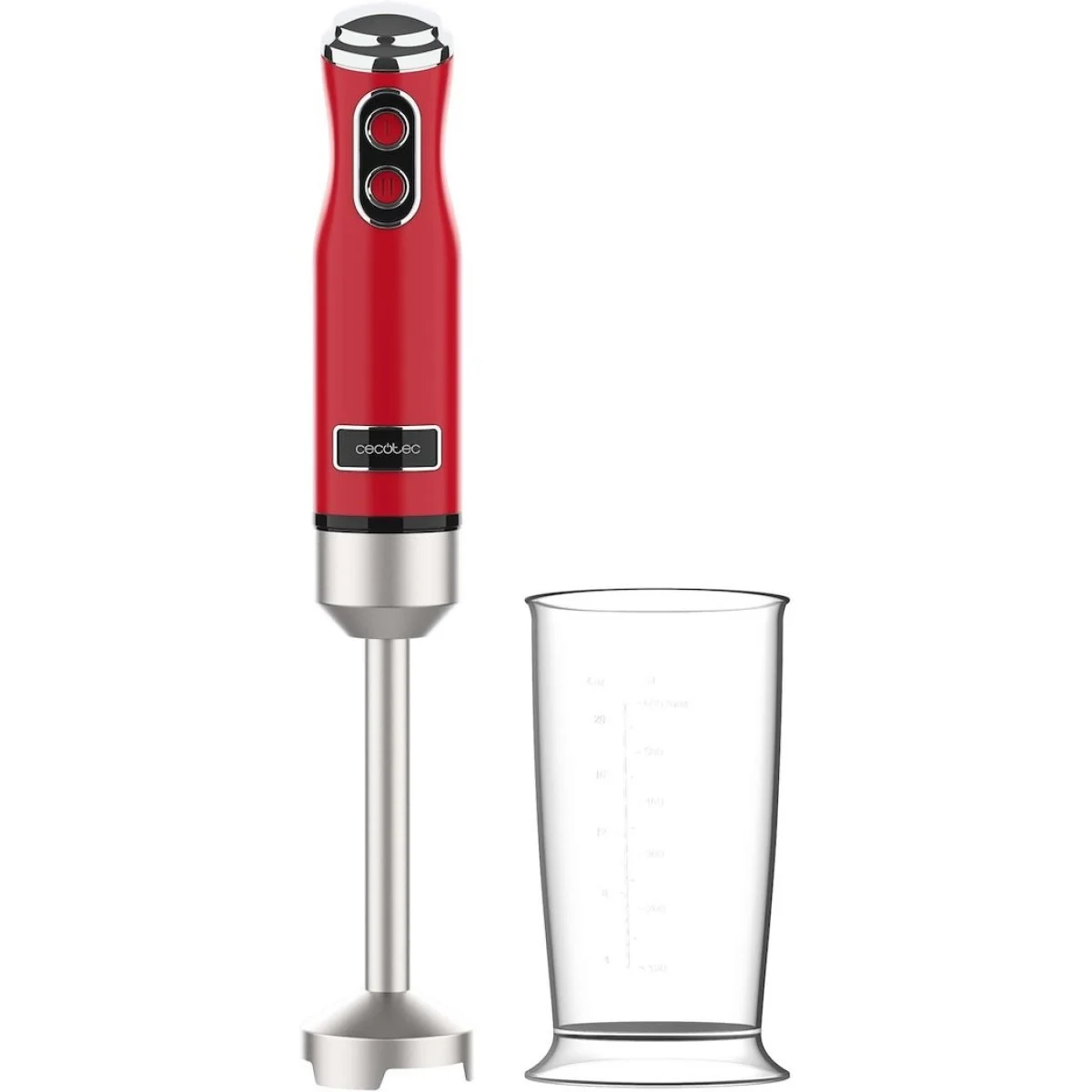 Batidora de mano Cecotec Power RetroRed 1200MAX 1200 W Rojo