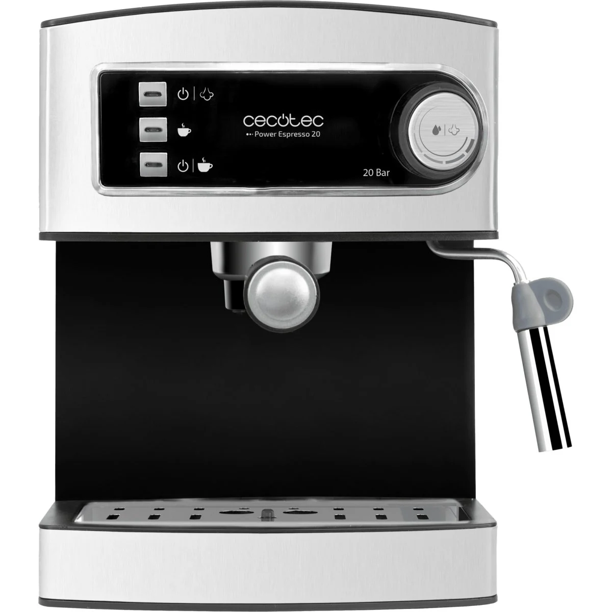 Cafetera Espresso Cecotec Power Espresso 20 850W 20 Bares Inox
