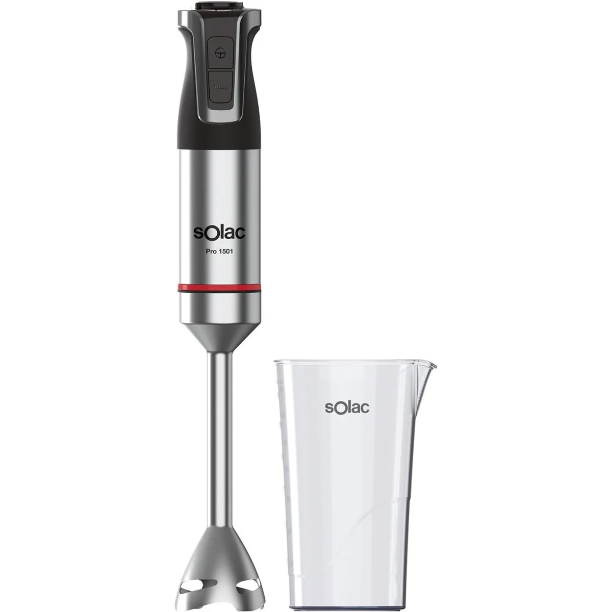 Batidora Varilla Solac 1500 W Inox + Vaso Pro 1501