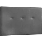 Cabecero Polipiel Prado Ceniza 160x55cm Elegante y Moderno