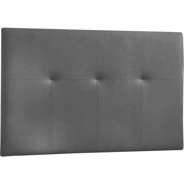 Cabecero Polipiel Prado Ceniza 160x55cm Elegante y Moderno