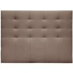 Cabecero Polipiel Tirana Ceniza 160x120cm
