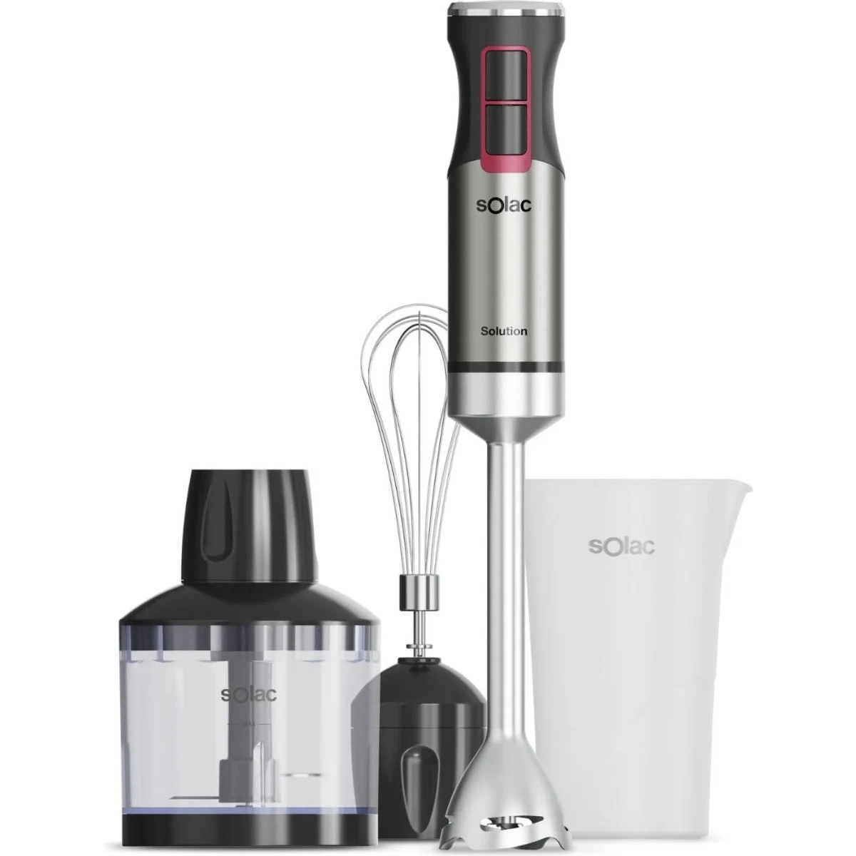 Batidora Varilla Solac 1500 W + Accesorios Pro Chef 1501