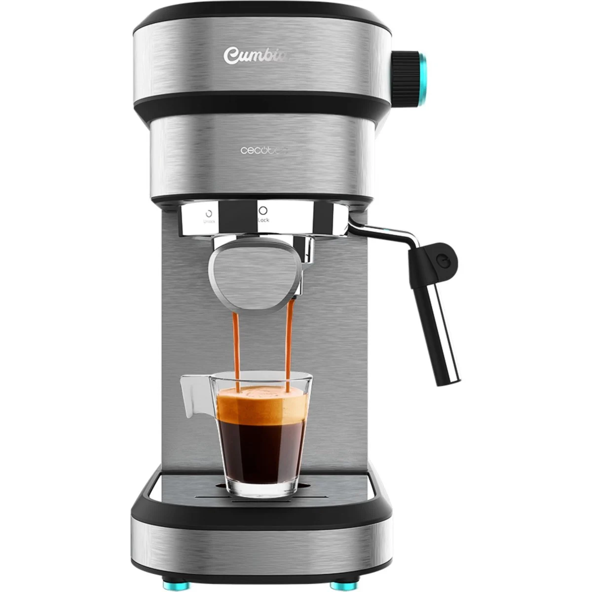 Cafetera express Cecotec Cafelizzia 890 Gray 20 Bares 1350 W