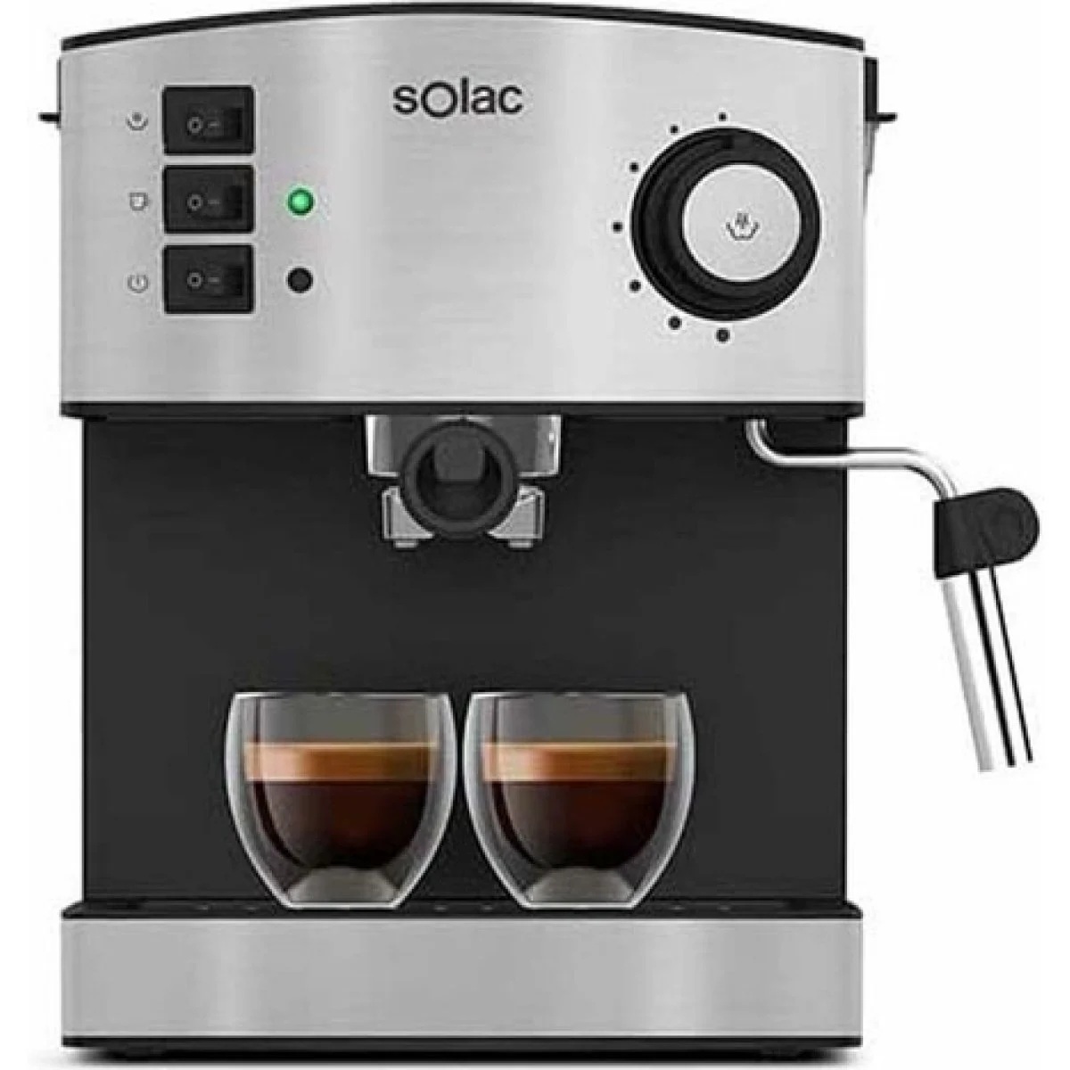 Cafetera Expresso Solac 20 Bares Inox
