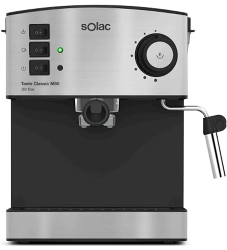 Cafetera Expresso Solac 20 Bares Inox