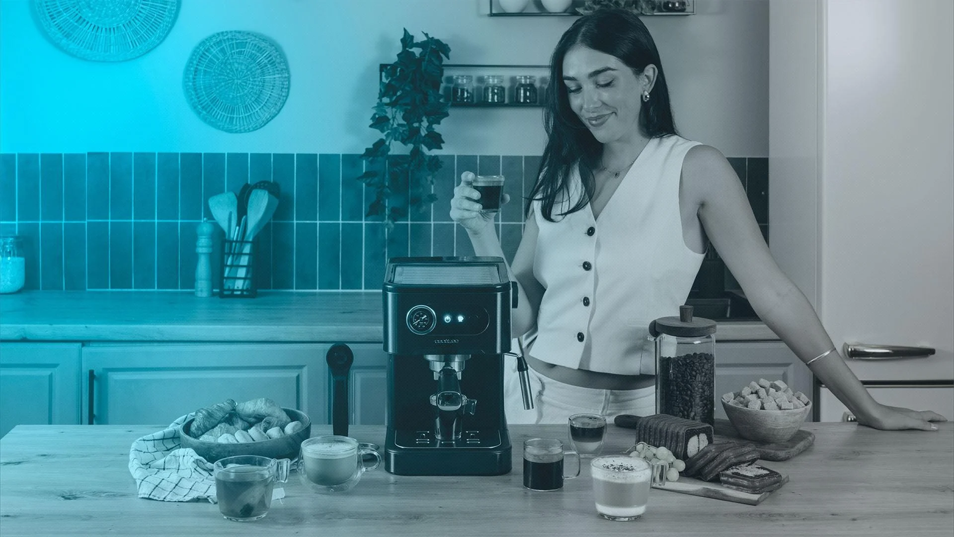 Cafetera Espresso Cecotec Power Espresso 20 Pro 20 Bares 1,5 L Negra