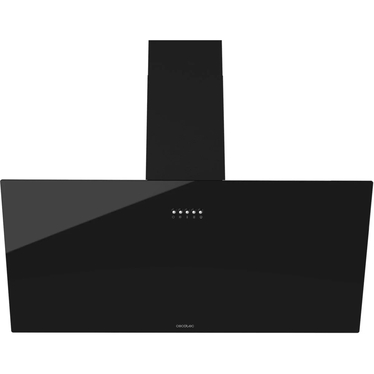 Campana Cecotec Bolero Flux DT 906500 90 cm 650 m³/h Clase A Cristal Negro