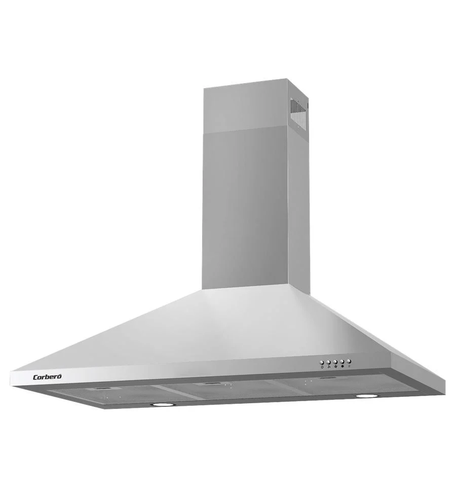 Campana Extractora Piramidal Corbero KURAMATHI960X 90 cm Inox 621 m3/h