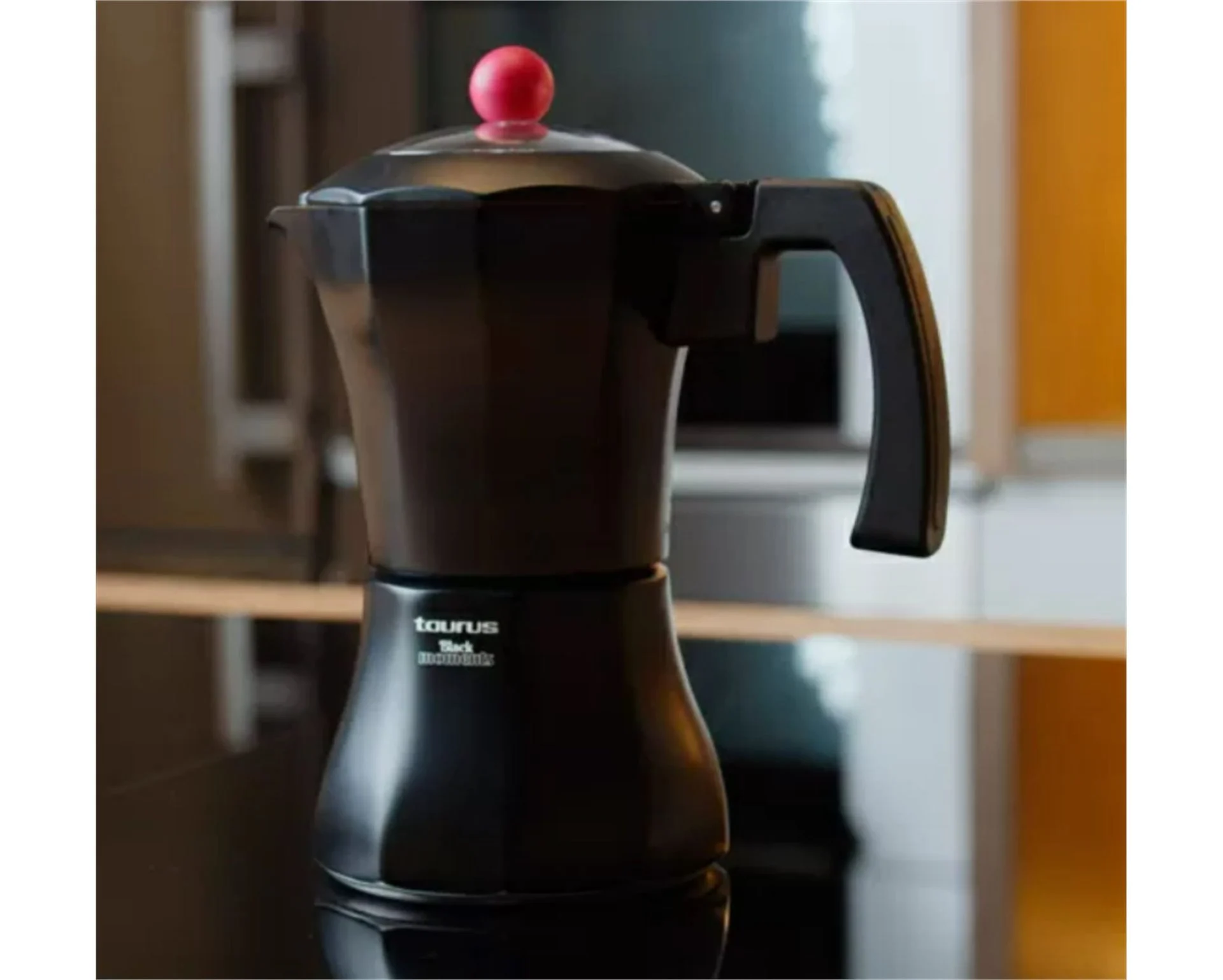 Cafetera Italiana Taurus Inducción 9 T Negra