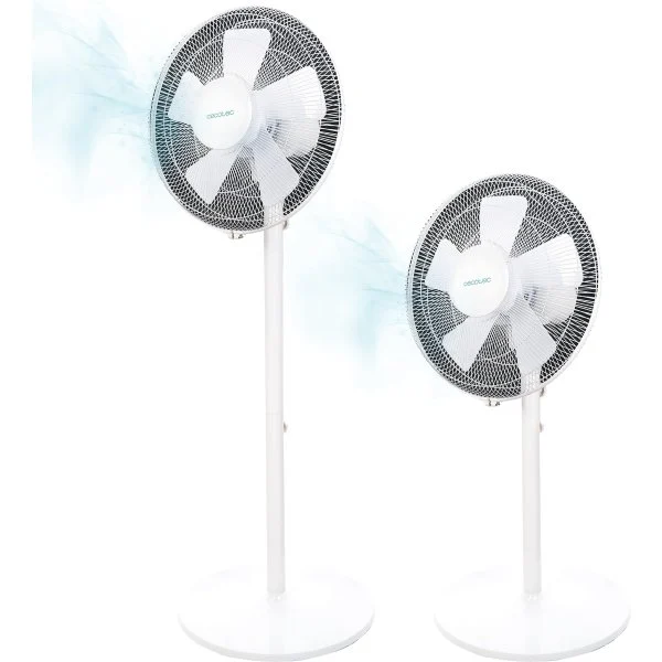 Ventilador de Pie Cecotec 5 Aspas 40 W Blanco