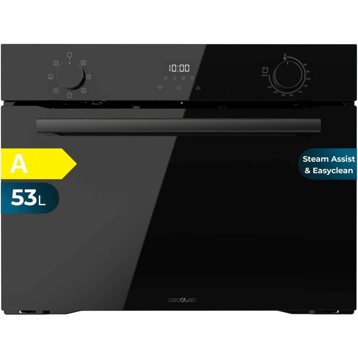 Horno Compacto Cecotec Bolero Hexa M224500 53L 2600W Multifunción Negro
