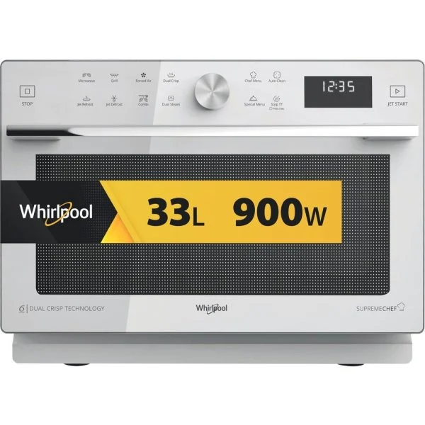 Horno Microondas Whirlpool MWSC933SW 33 L 900 W Blanco