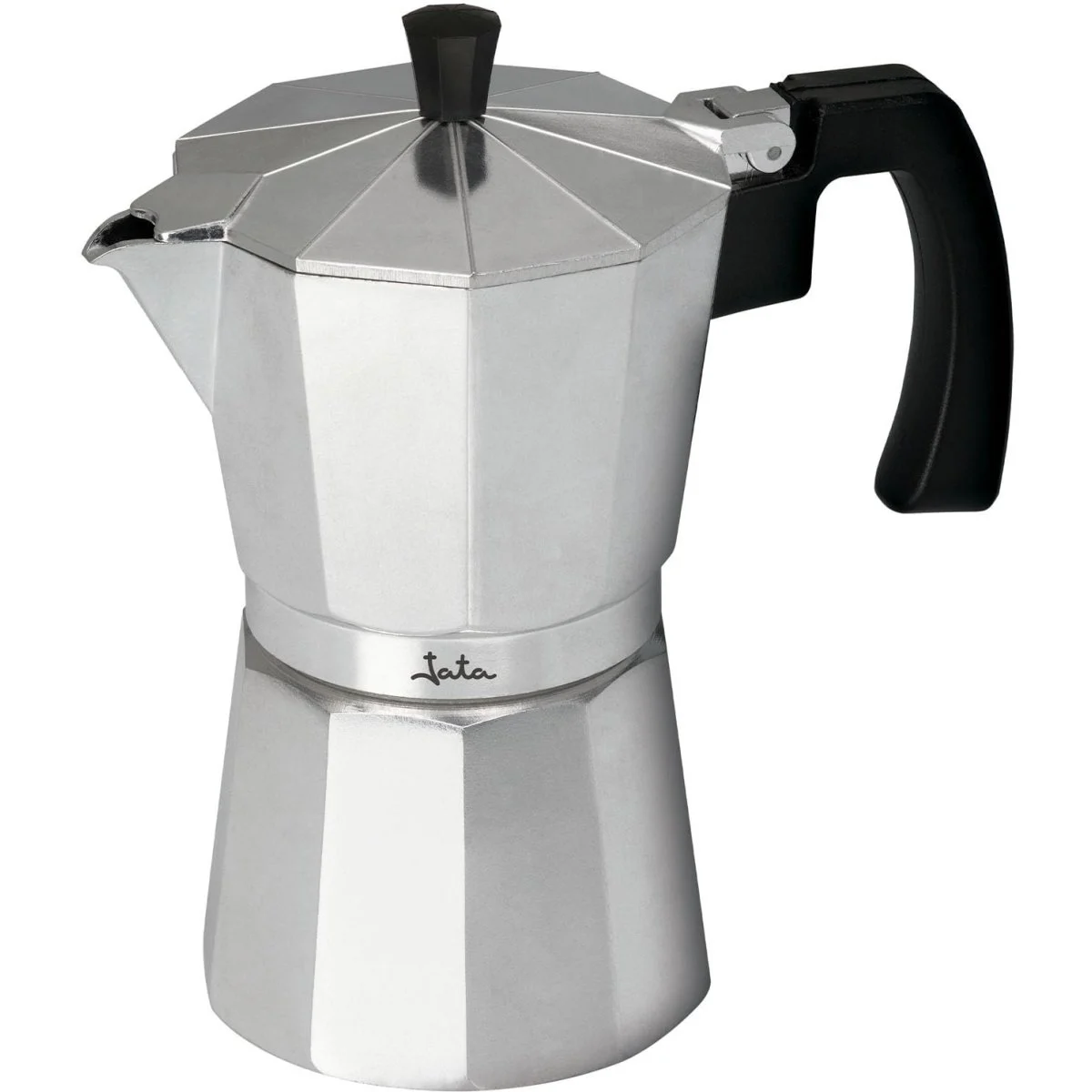 Cafetera italiana Jata CCA12 12 Tazas Aluminio Apta Inducción