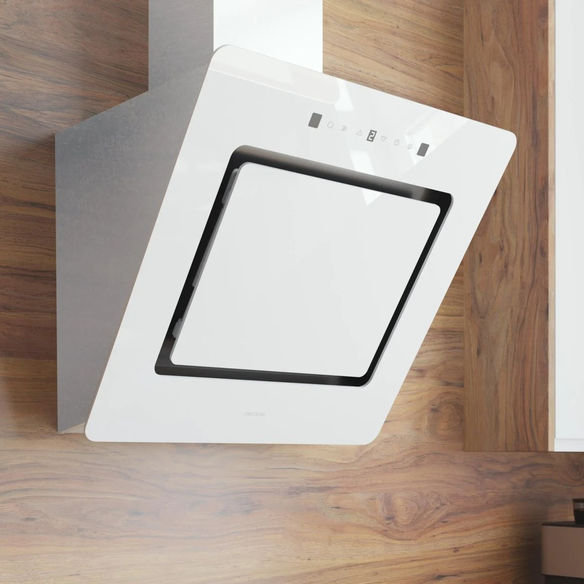 Campana Cecotec Bolero Flux DT 608002 60 cm 800 m³/h A++ Cristal Blanco