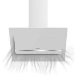 Campana Extractora Infiniton CMPTRAL 90 cm 800 m³/h Cristal Blanco