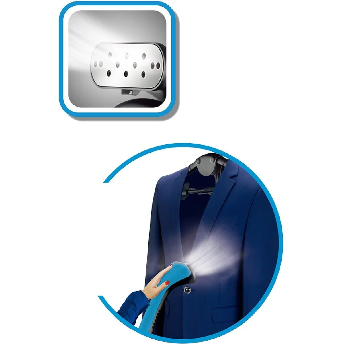 Centro Planchado Vapor Vertical Sogo 1800 W 1,9 L Azul Blanco