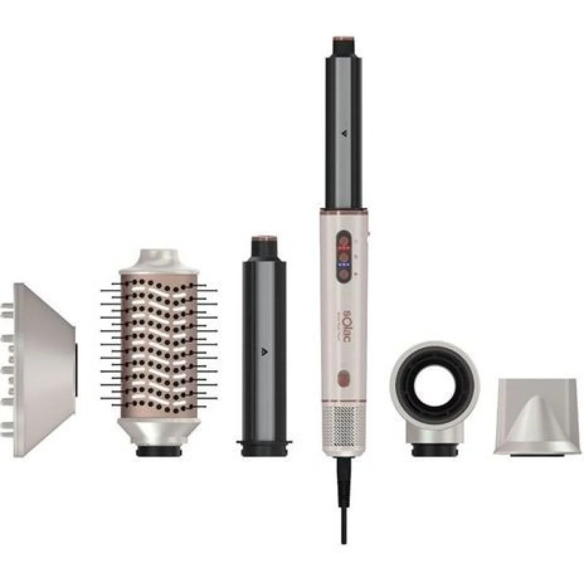Cepillo moldeador Solac Digital 6 en 1 Blast Style Pear