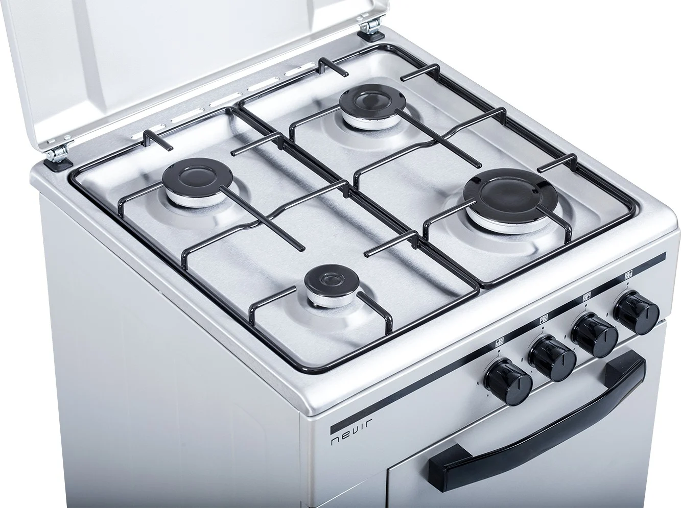 Cocina Nevir Portabombonas 4F Inox