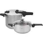 Duo Ollas Rápidas Jata 4 + 7 L Inox