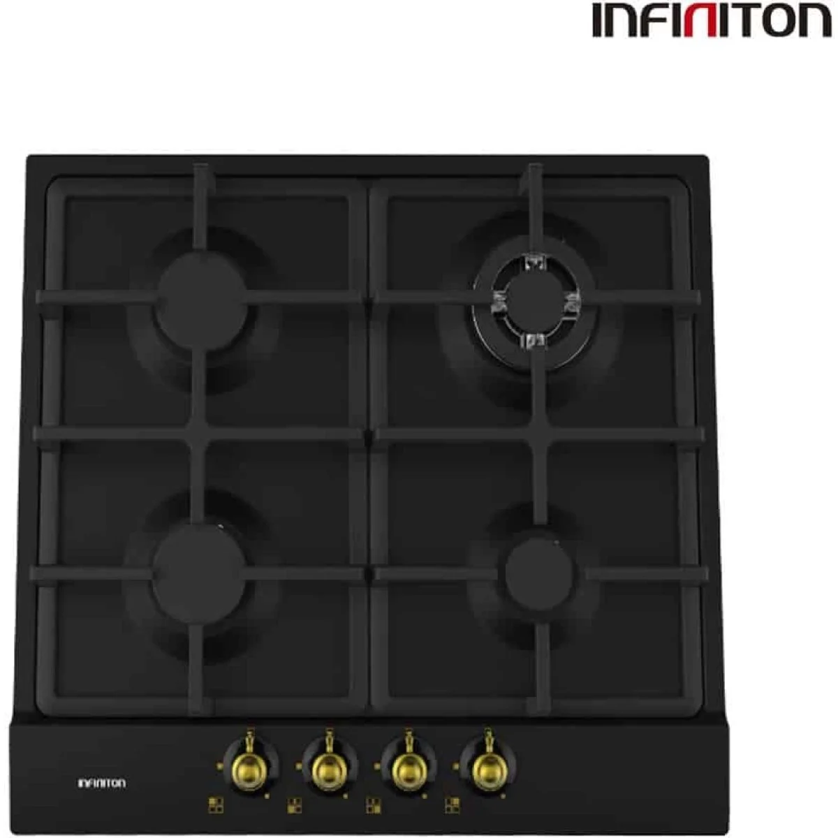 Encimera Gas Infiniton GAS41RO Rústica 4 Fuegos
