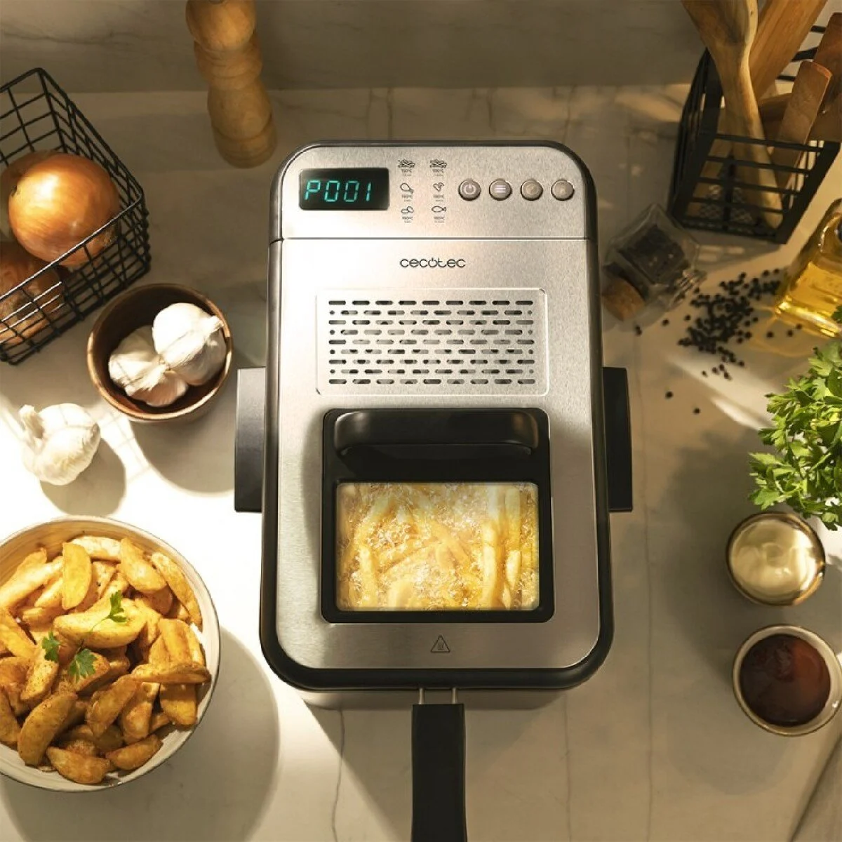 Freidora de Aceite Cecotec Cleanfry Luxury 4000 4.2 L 3270 W