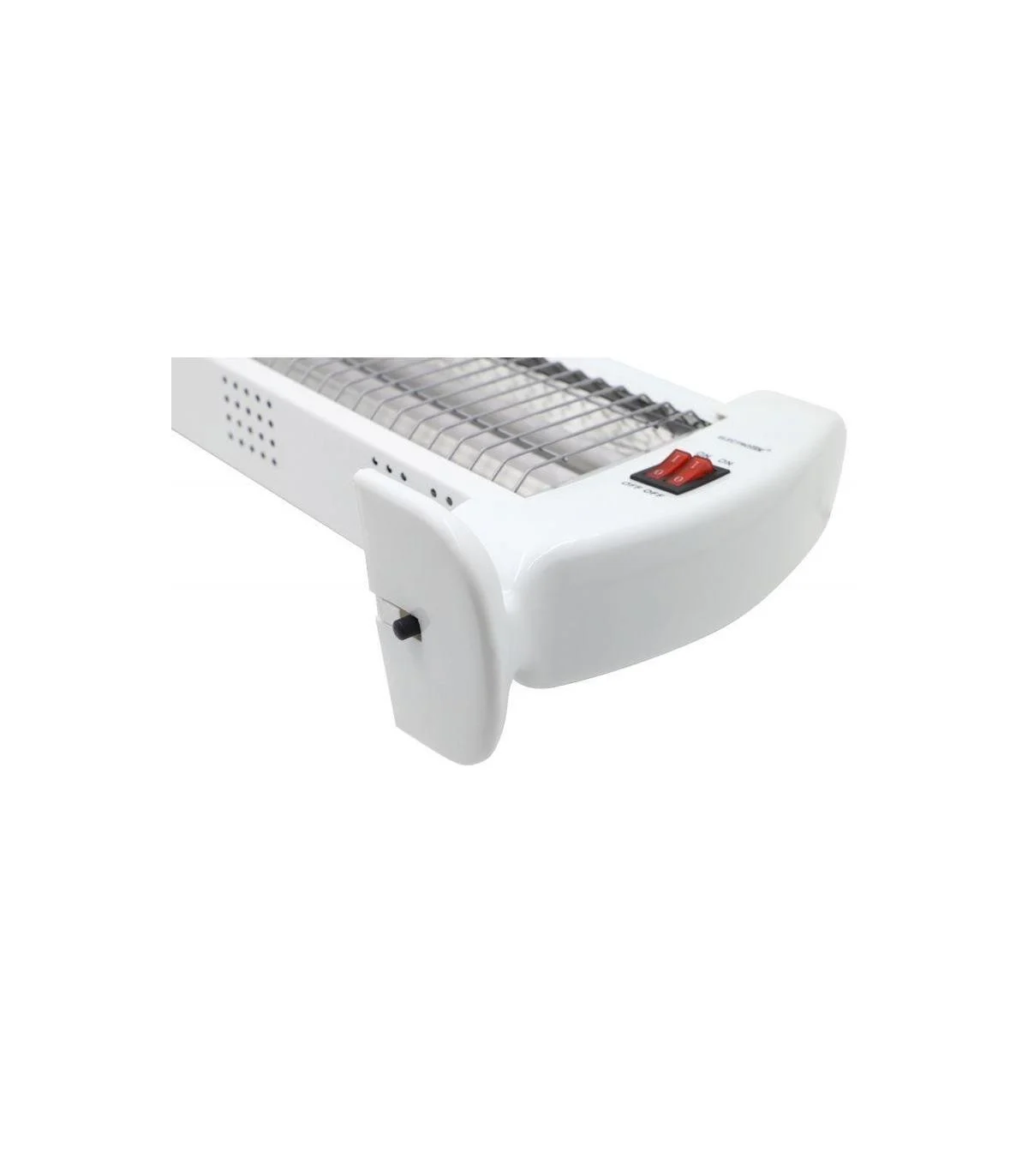 Estufa de Cuarzo Electrotek Horizontal 3 Tubos Blanca