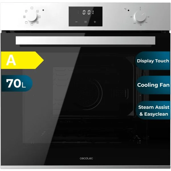 Horno Multifunción Cecotec 70 L Inox Digit Hexa M226001 Clase A