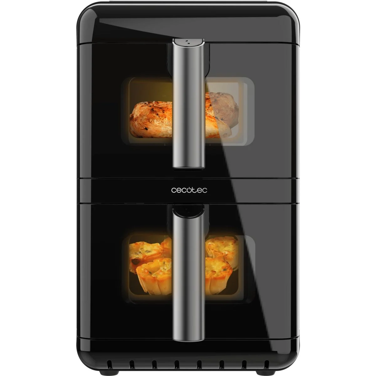 Freidora sin aceite Cecotec Cecofry DuoLevel 12000 12 L 6+6 Ventana