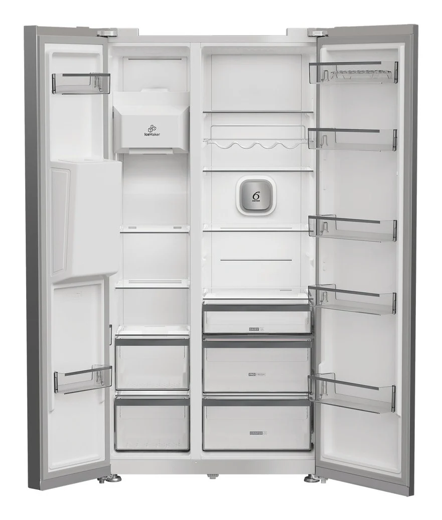 Frigorífico Americano Whirlpool WHG2 6574W X5E Inox 578 L Dispensador
