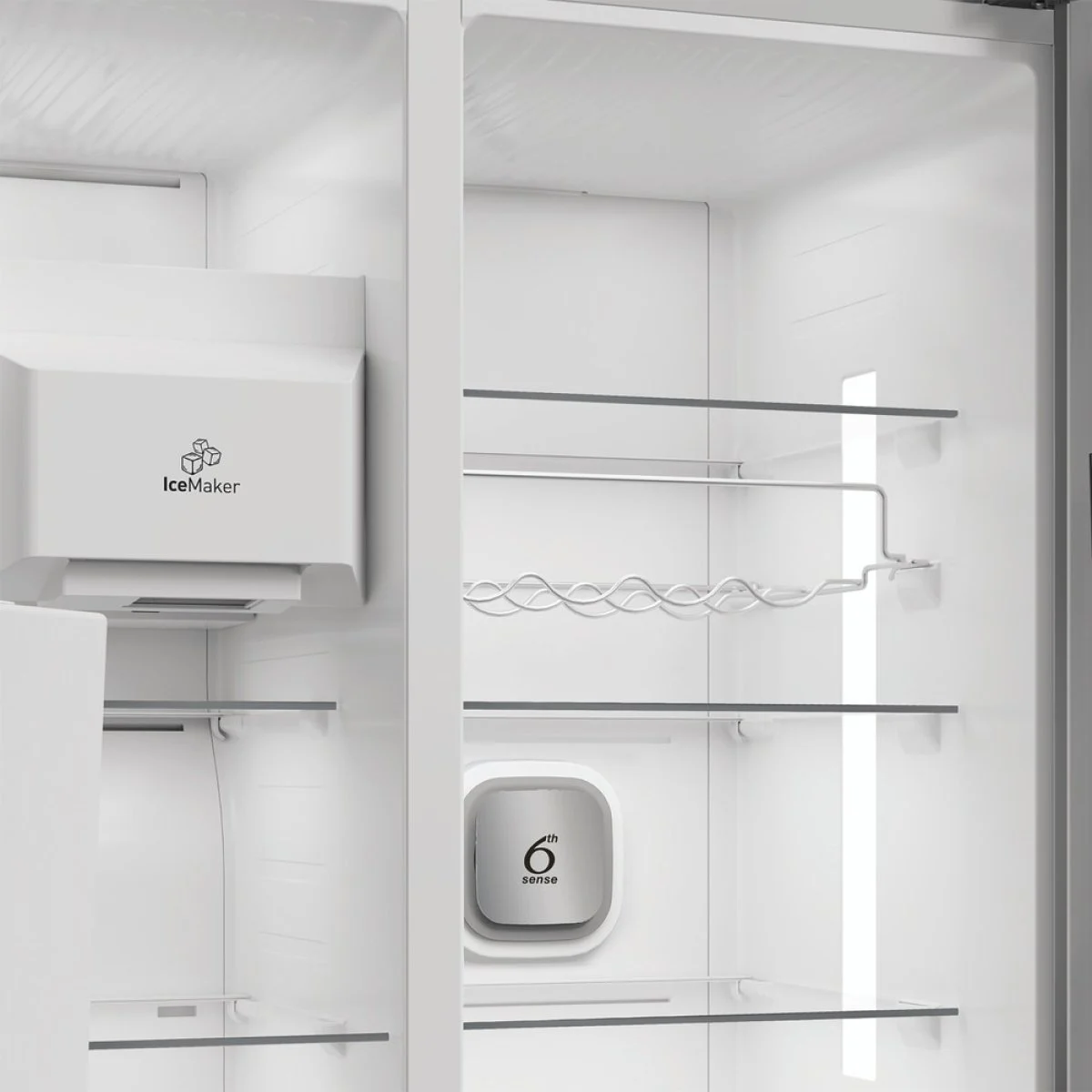 Frigorífico Americano Whirlpool WHG2 6574W X5E Inox 578 L Dispensador