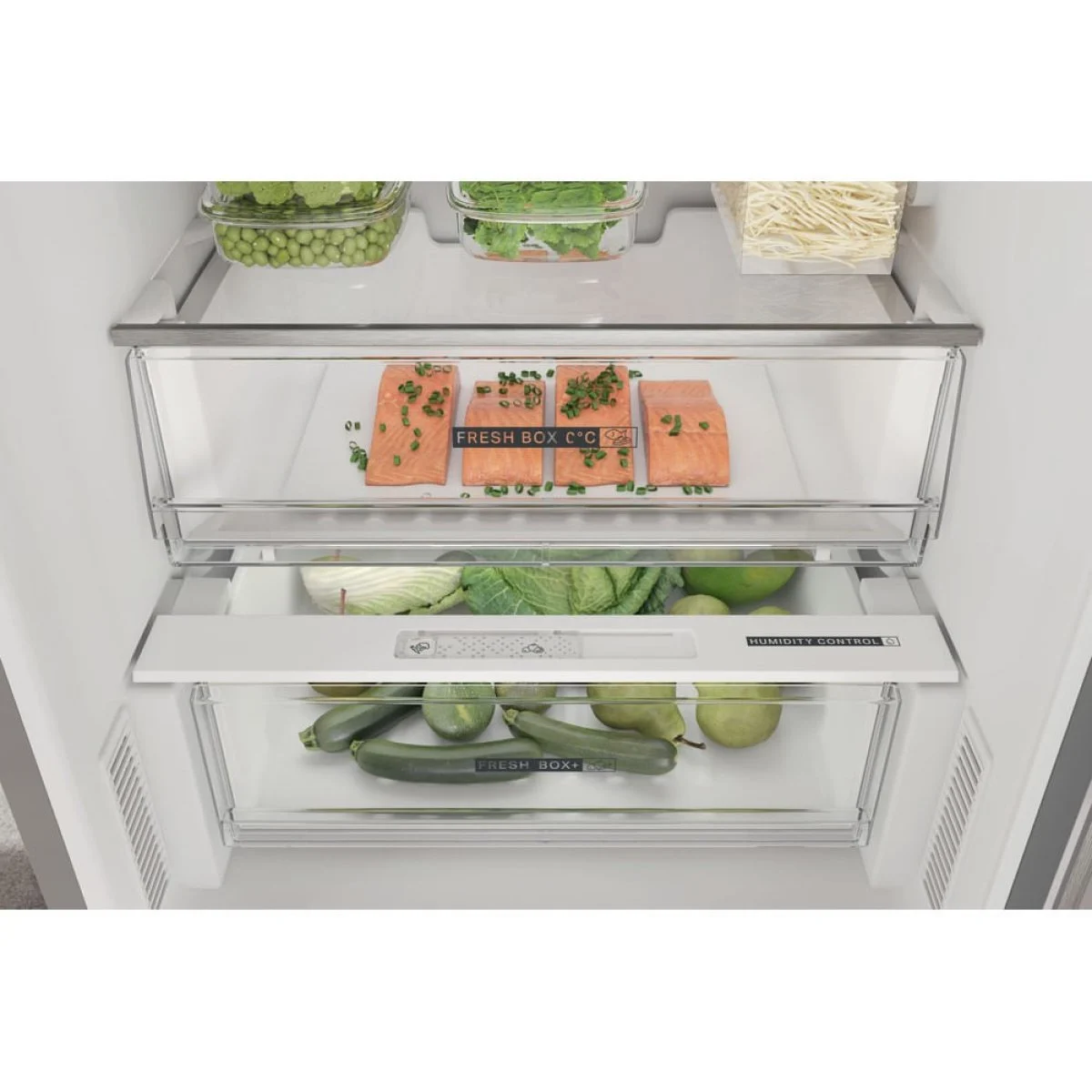 Frigorífico Whirlpool W7X82IOX 335 L Acero Inoxidable Independiente