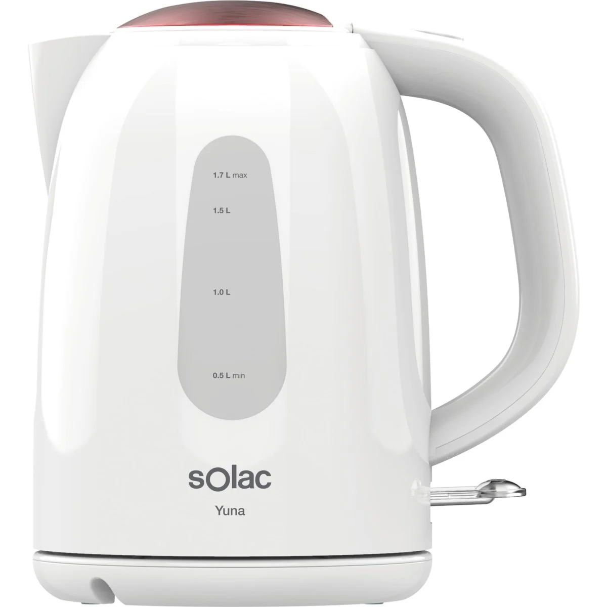 Hervidor Solac KETTEL YUNA 1.7 L 2200 W Blanco
