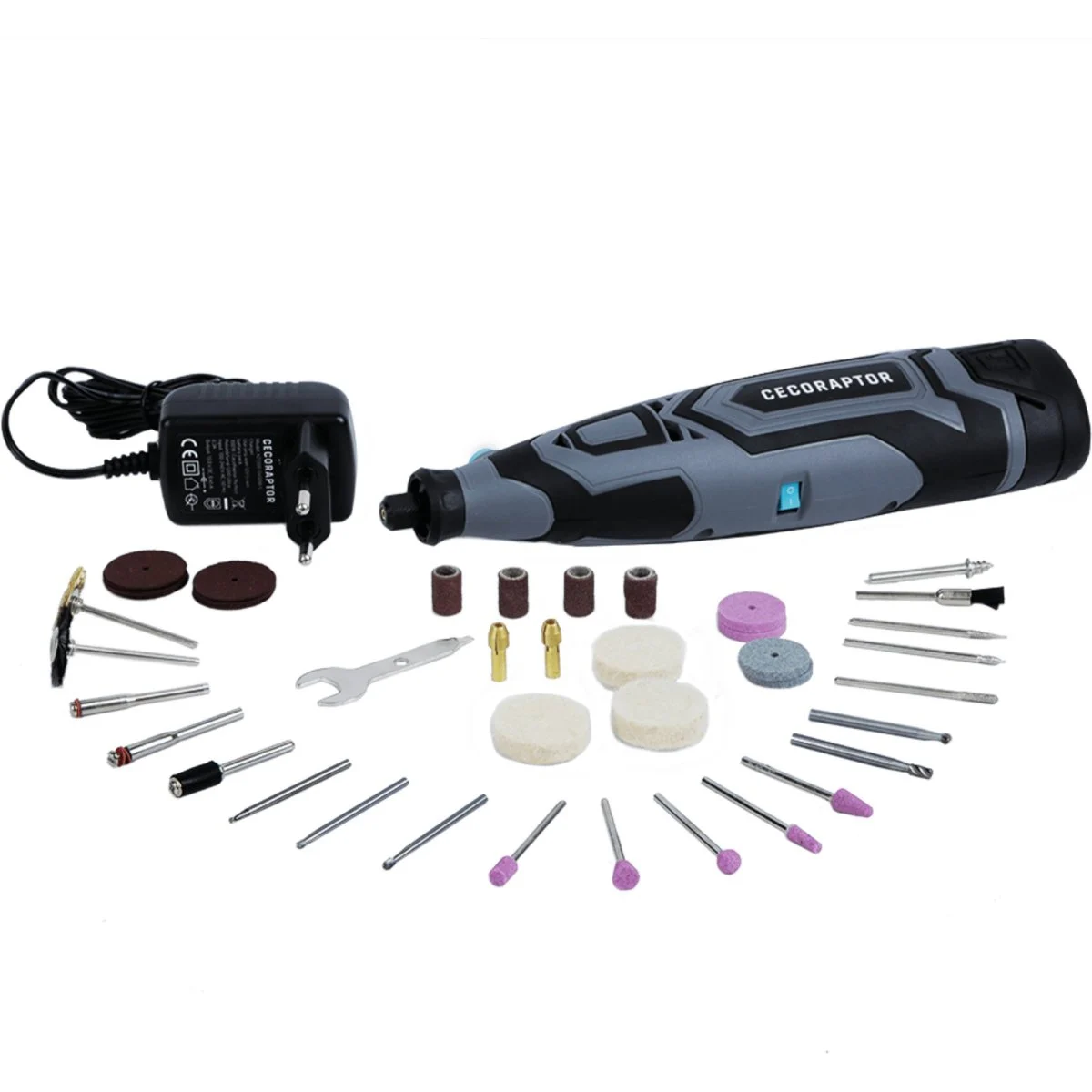 Multiherramienta Rotativa Cecotec CecoRaptor Perfect Polish&Sand 1200 Ultra 25.000 RPM