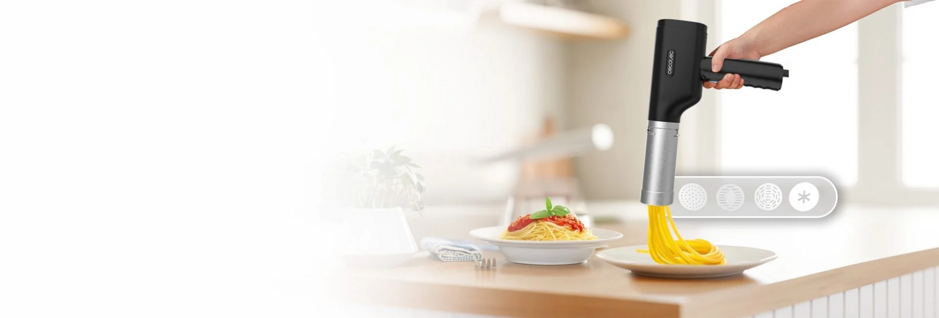 Máquina Cecotec Fun EasyPasta 40 W 200 g Churros y Pasta