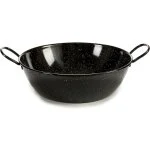 Paellero Hondo La Dehesa 24 cm Ideal para Cocinar Paellas
