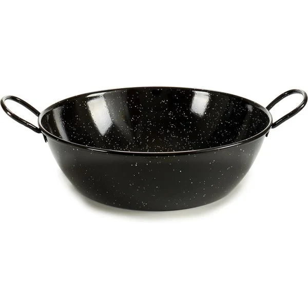 Paellero Hondo La Dehesa 24 cm Ideal para Cocinar Paellas