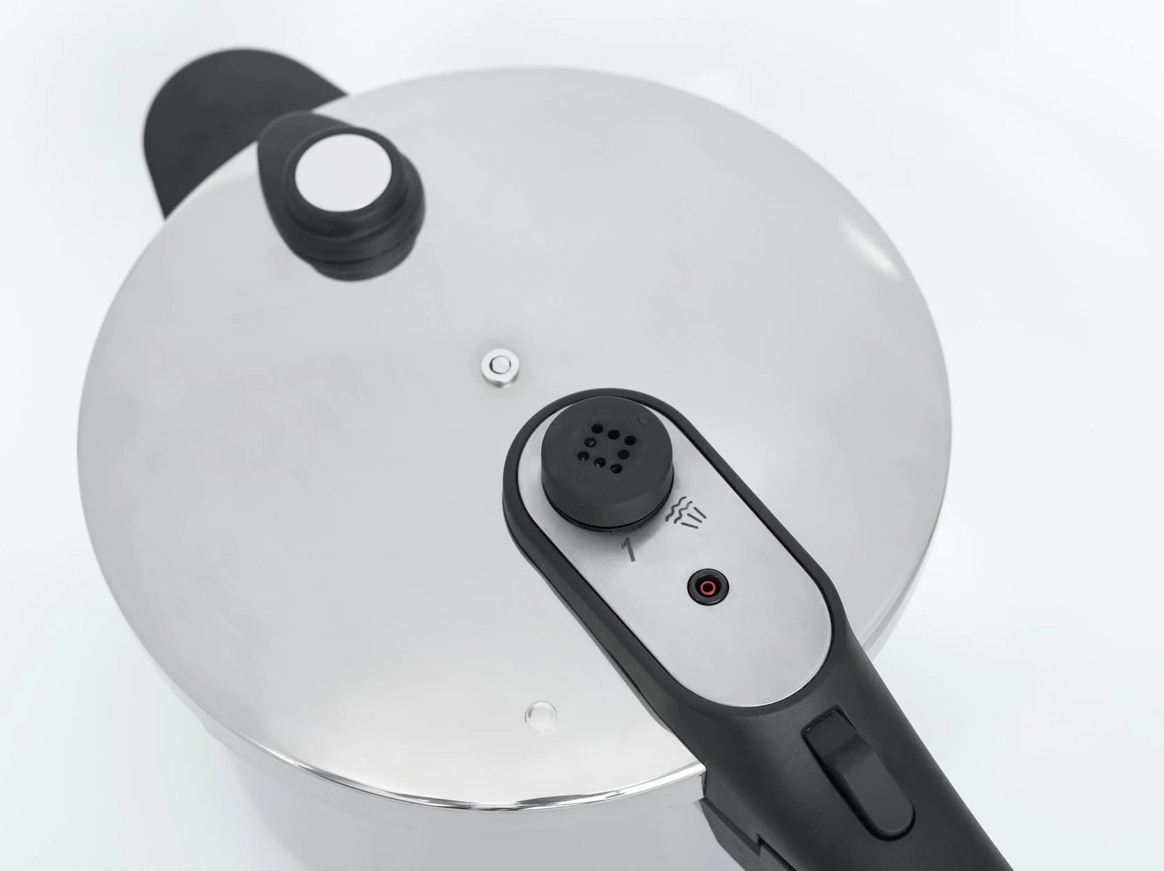 Olla a Presión Rápida Jata 6 L Acero Inoxidable