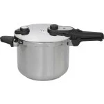 Olla a Presión Rápida Jata 6 L Acero Inoxidable