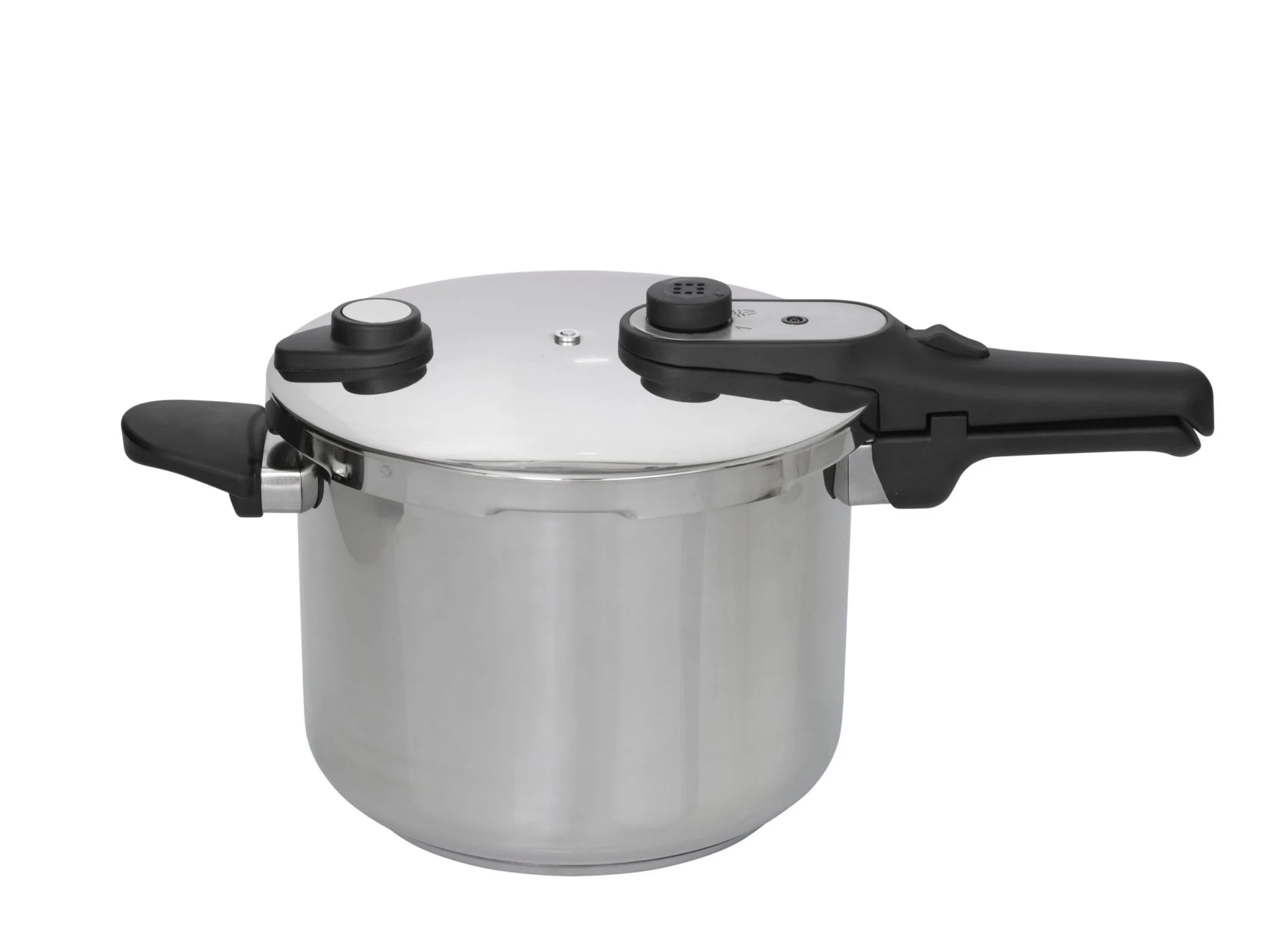 Olla a Presión Rápida Jata 6 L Acero Inoxidable