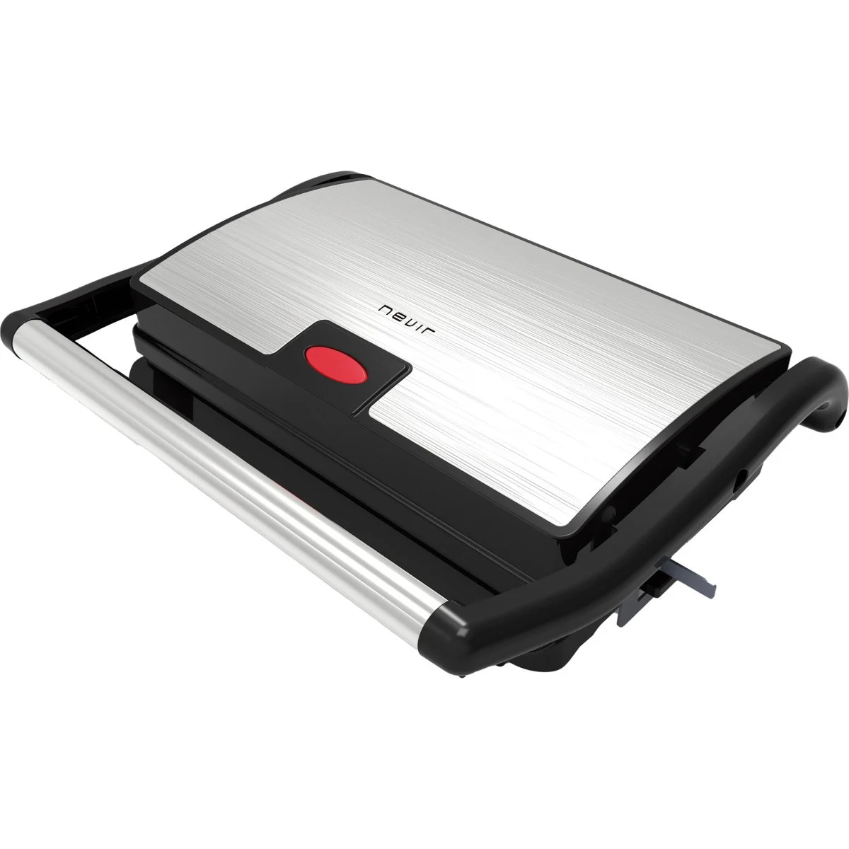 Panini Grill Nevir 800 W 22x14 Cocina Rápida y Saludable