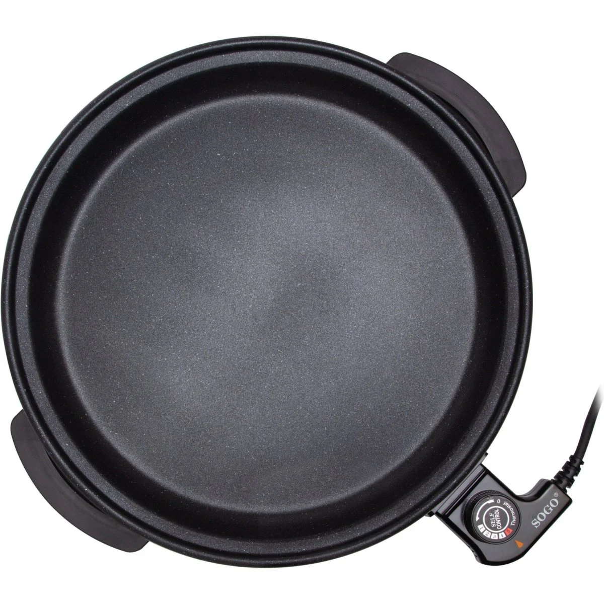 Multicazuela Eléctrica Sogo 42 cm 1500 W Antiadherente Negra