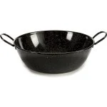 Paellero Hondo La Dehesa 40 cm Ideal para Cocinar Paellas