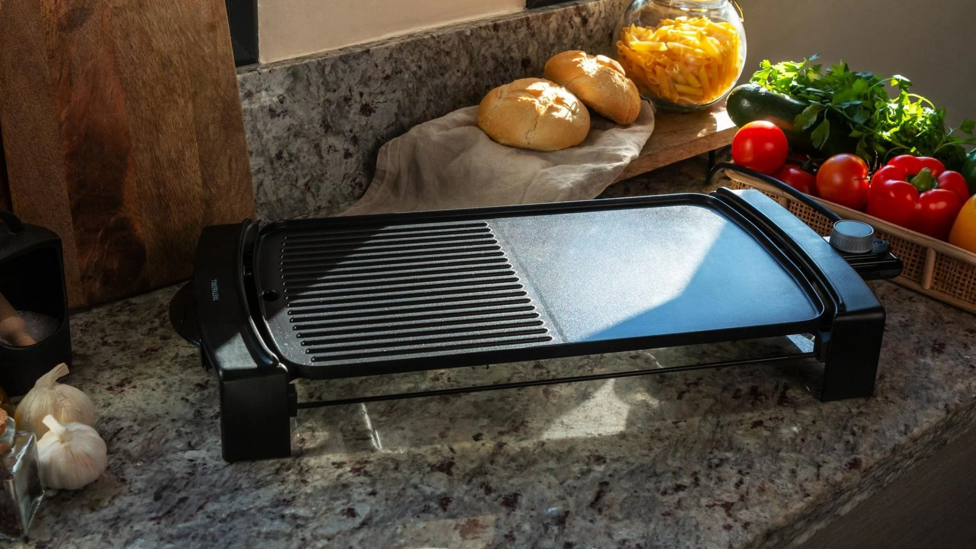 Plancha Asar Cecotec Tasty&Grill 2500 2150 W Antiadherente Mixto