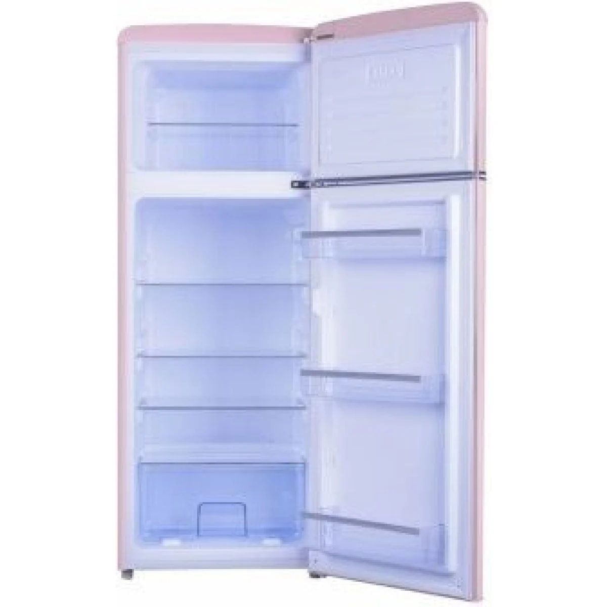 Frigorífico Amica Retro Rosa 144x55 A++