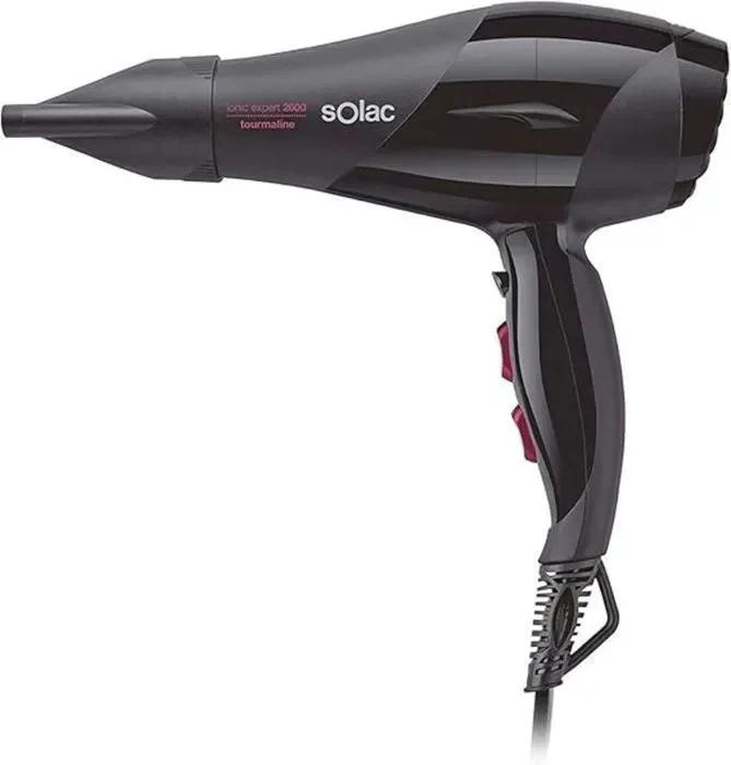 Secador de Pelo Solac 2600W Motor AC Potente y Eficiente